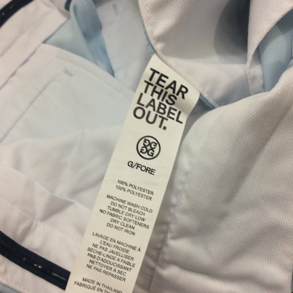 G/FORE Mens Killer Skulls Embroidery Golf Shorts - Picture 11 of 12